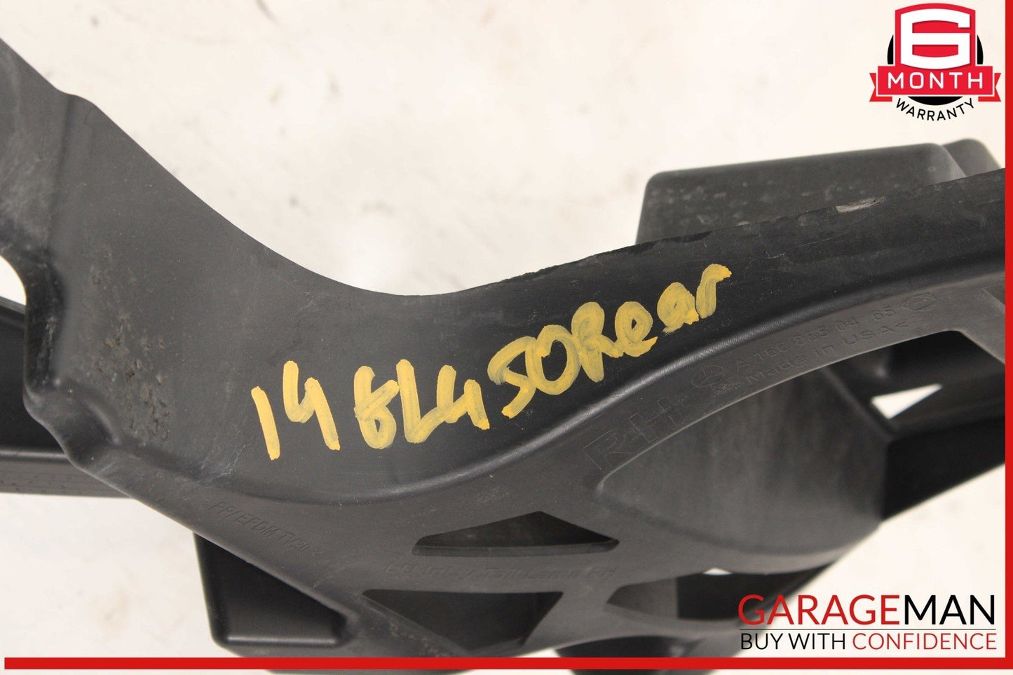 13-19 Mercedes X166 GL450 GL350 Rear Bumper Support Mount Bracket Bar OEM