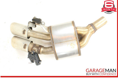 18-24 Audi S5 S4 3.0L Rear Right and Rear Left Side Exhaust Muffler Set OEM