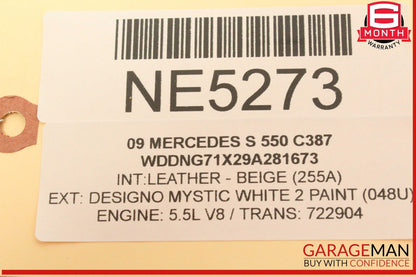 07-13 Mercedes W221 S550 Rear Right or Left Side Door Control Module Unit OEM