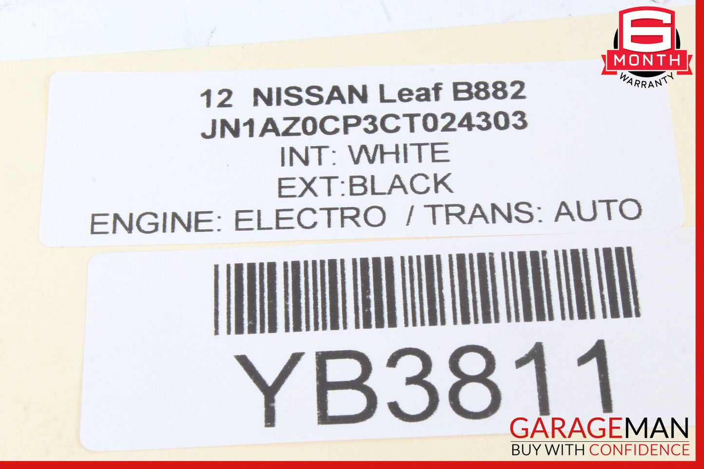 11-12 Nissan Leaf Power Supply Control Module Unit OEM