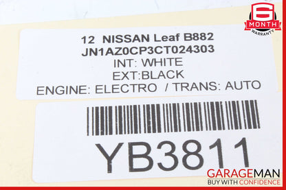11-12 Nissan Leaf Power Supply Control Module Unit OEM