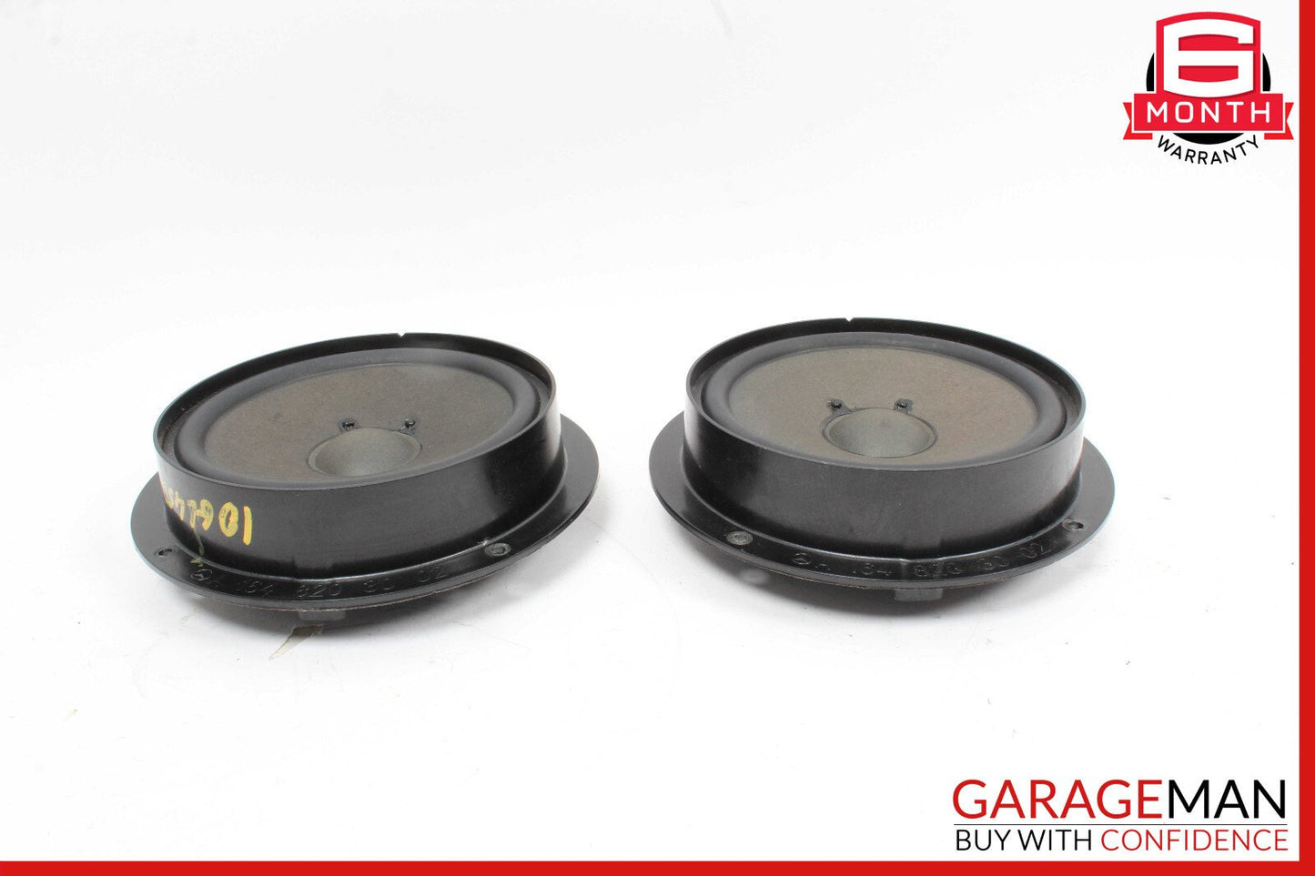 06-12 Mercedes GL450 Front Left & Right Door Sound Audio Speakers Set of 2