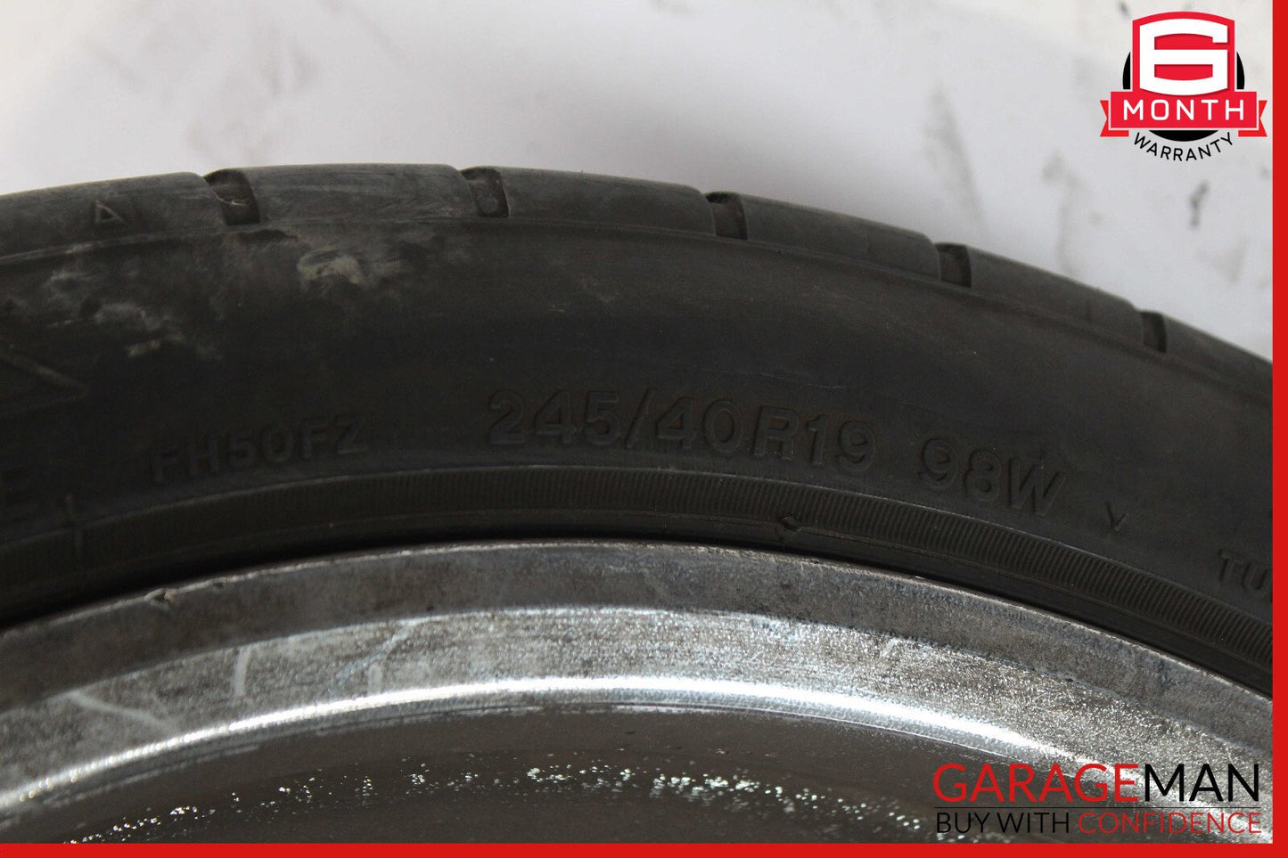 08-10 Maserati Quattroporte Front Wheel Tire Rim 19" OEM