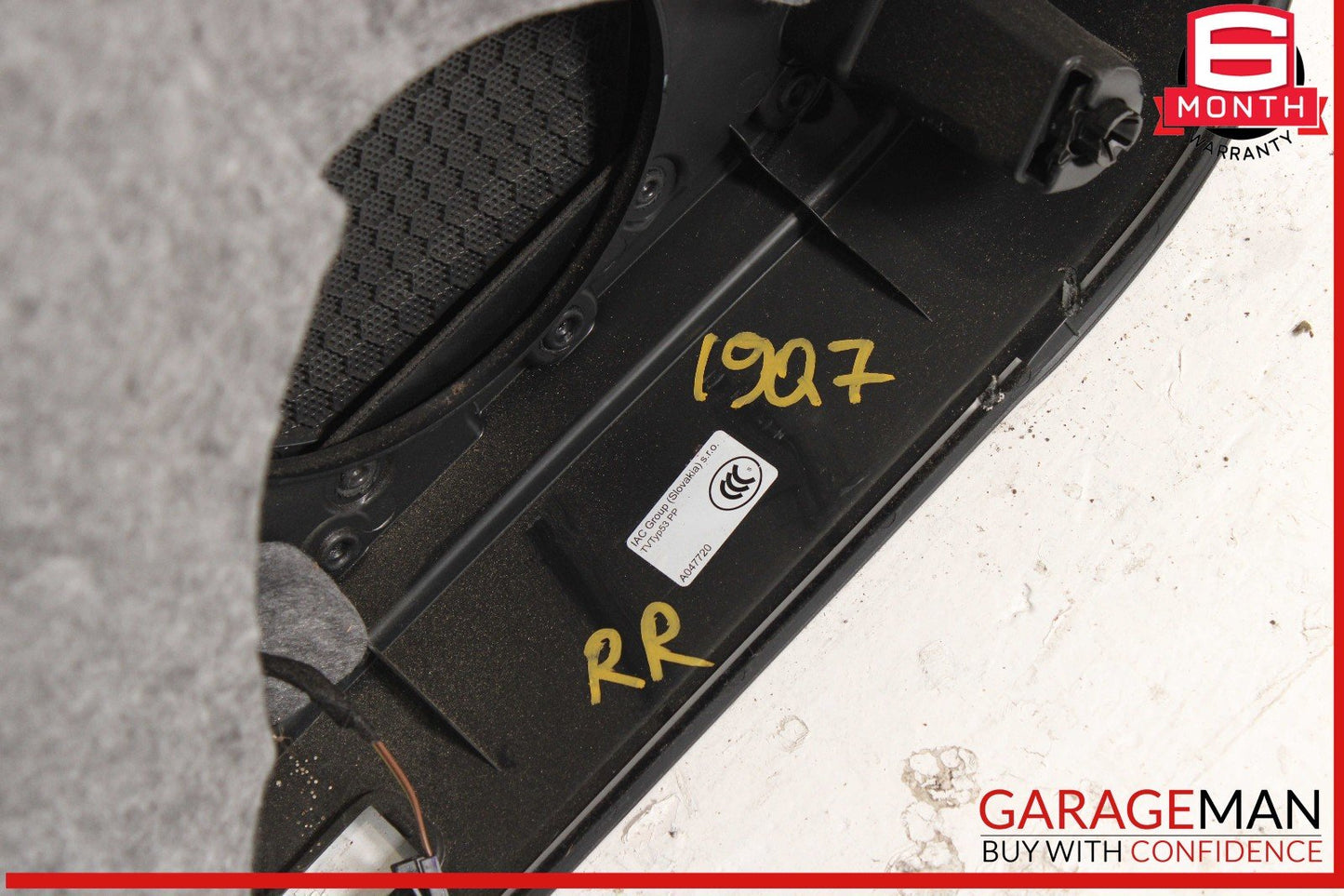 17-19 Audi Q7 Rear Right Side Interior Door Panel Trim OEM