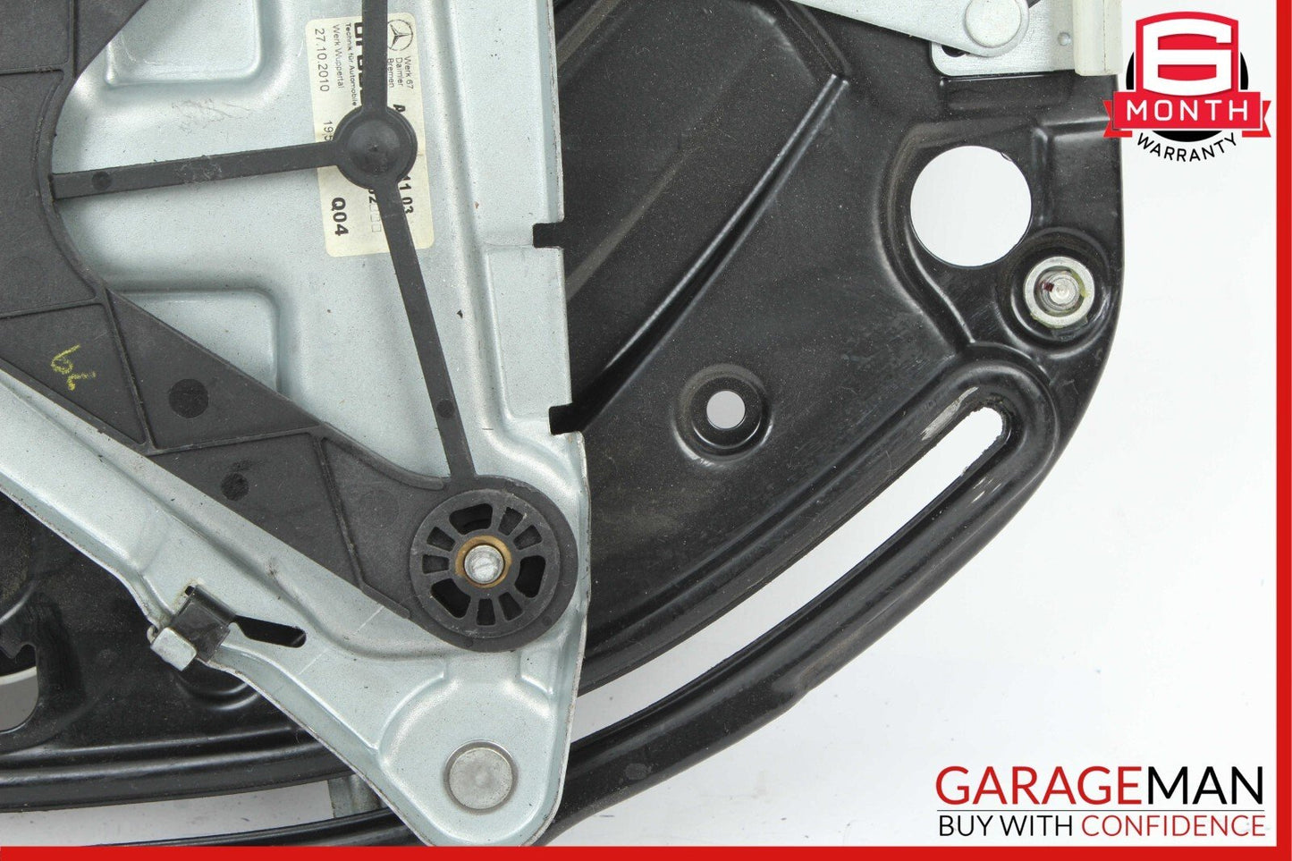 10-16 Mercedes W207 E350 E400 Rear Left Window Regulator Motor Plate Frame Assy