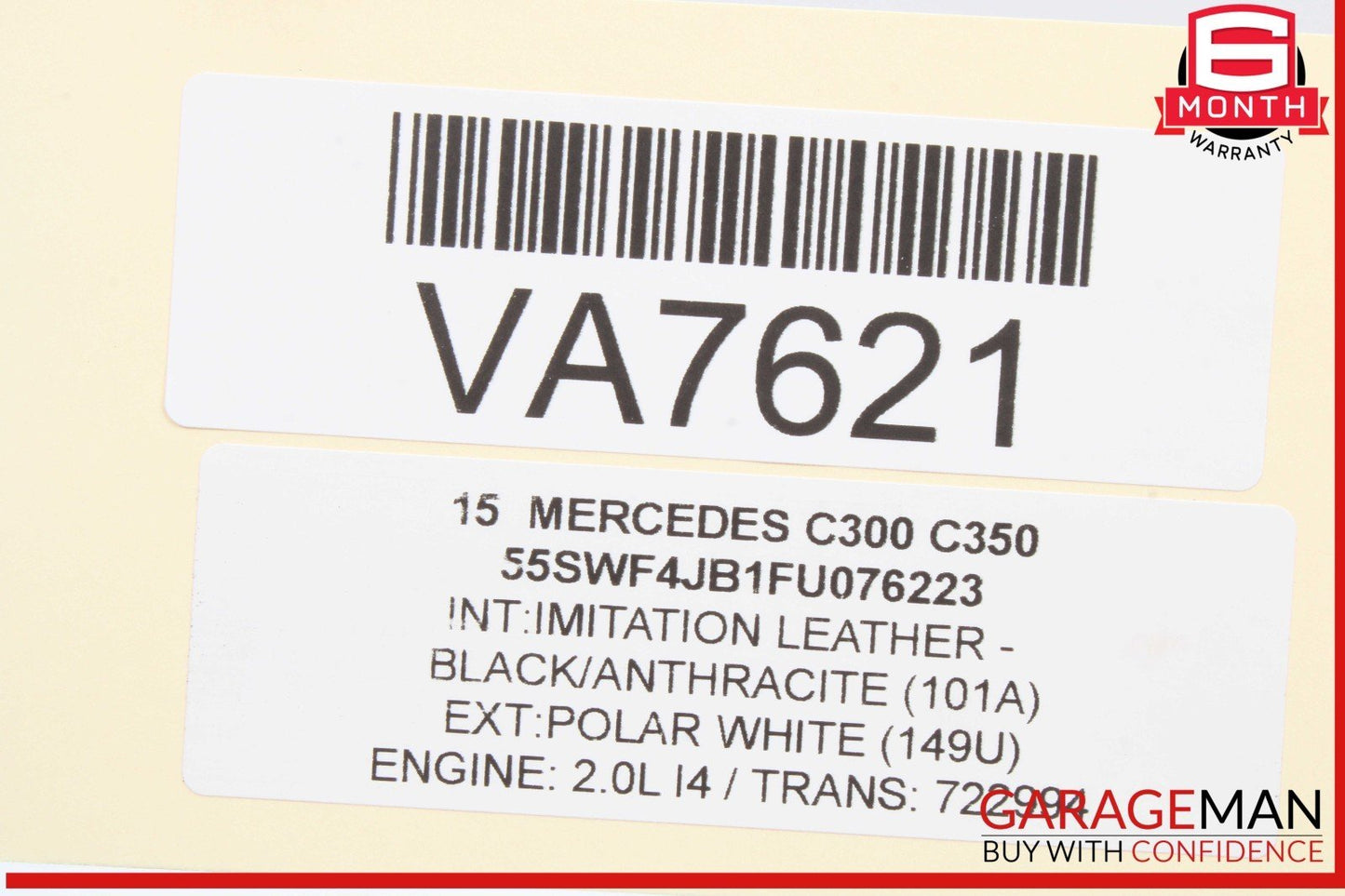 15-20 Mercedes W205 C300 GLC300 Rear Fuse Box Relay Control Module Assy OEM