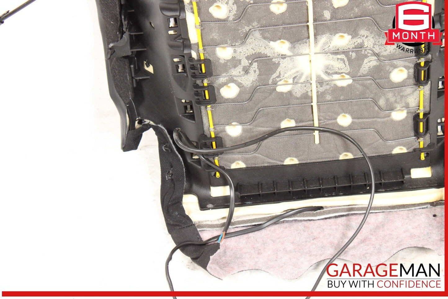 12-15 Mercedes W204 C250 Coupe Front Right Side Top Upper Seat Cushion OEM