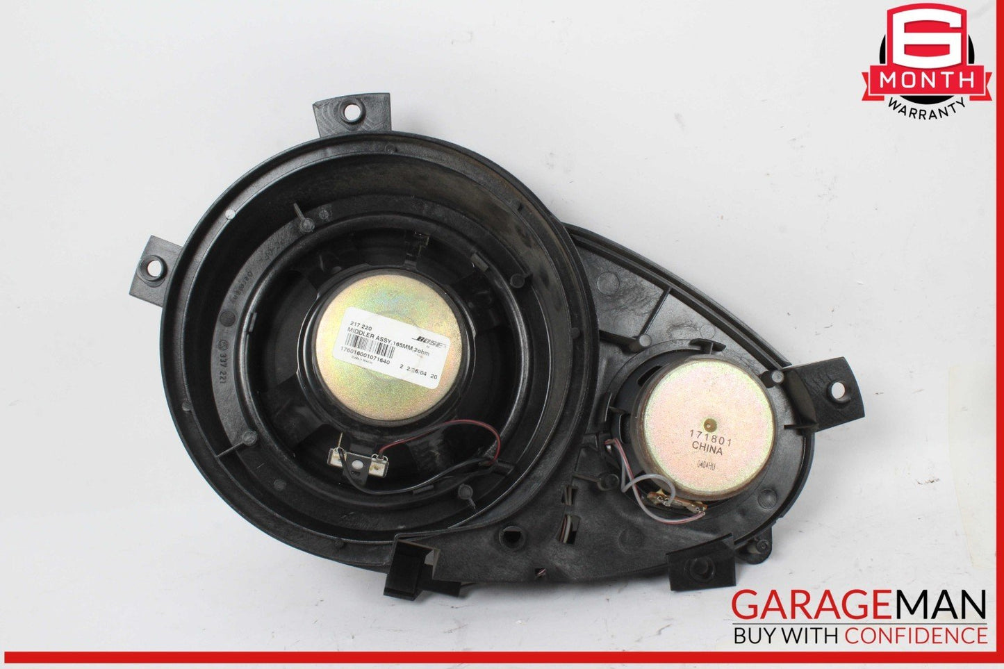 03-08 Mercedes R230 SL500 SL55 Left & Right Side Door Audio Speakers Set Bose