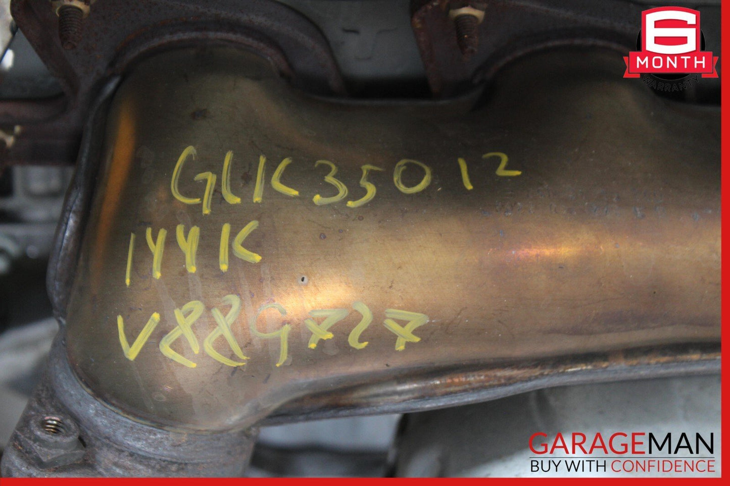 10-12 Mercedes X204 GLK350 3.5L M272 Engine Motor Block Assembly 144k