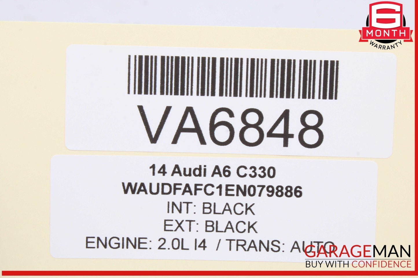 12-18 Audi A6 A7 Front Right Passenger Side Seat Belt Retractor Black OEM