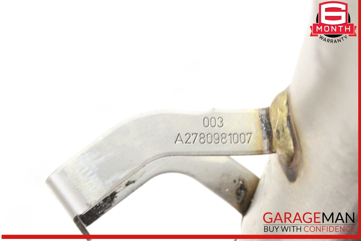 11-20 Mercedes X166 GL450 Right Side Turbocharger Air Intake Duct Tube OEM
