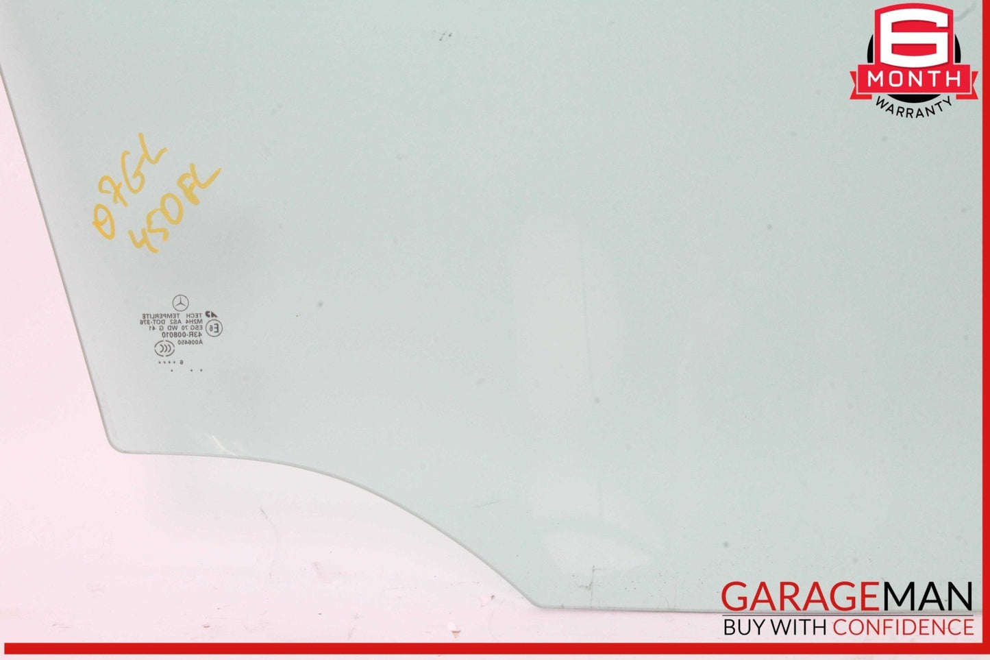 06-12 Mercedes X164 GL450 4MATIC Front Left Side Door Window Auto Glass OEM