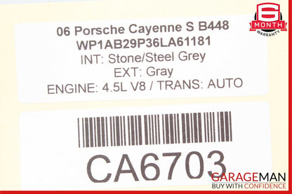 03-10 Porsche Cayenne S 955 957 Rear Left Side Door Lock Latch Actuator OEM