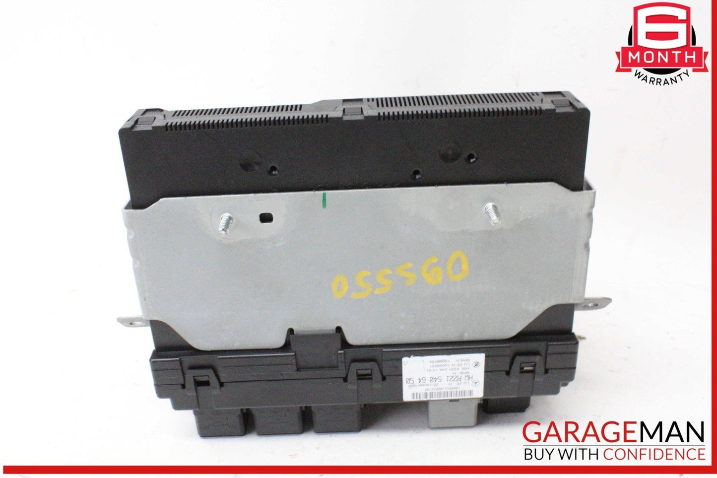 07-09 Mercedes W221 S550 CL550 Rear Trunk Relay Junction Fuse Box 2215406450 OEM