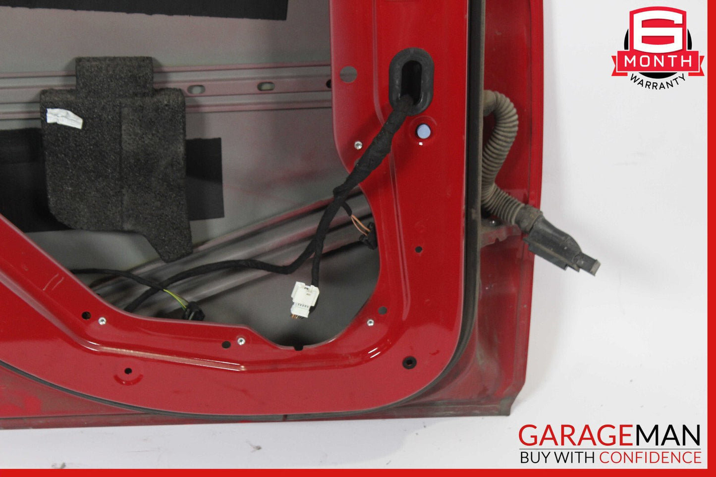 12-19 Mercedes W242 W246 B-Class Rear Left Driver Side Door Shell Red OEM
