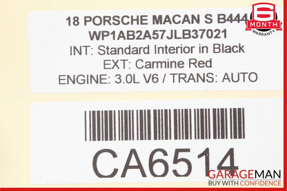 15-18 Porsche Macan 95B Rear Left Driver Side Door Lock Latch Actuator OEM