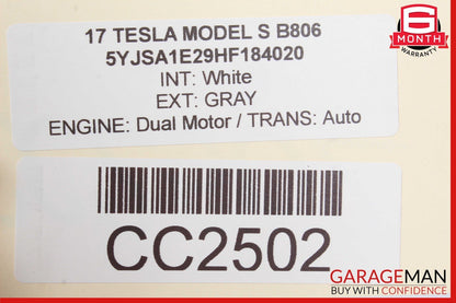 16-20 Tesla Model S Front Center Cooling Radiator Cooler OEM