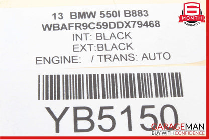 11-16 BMW 528i 535i 550i Front Left or Right Floor Subwoofer Harman Kardon