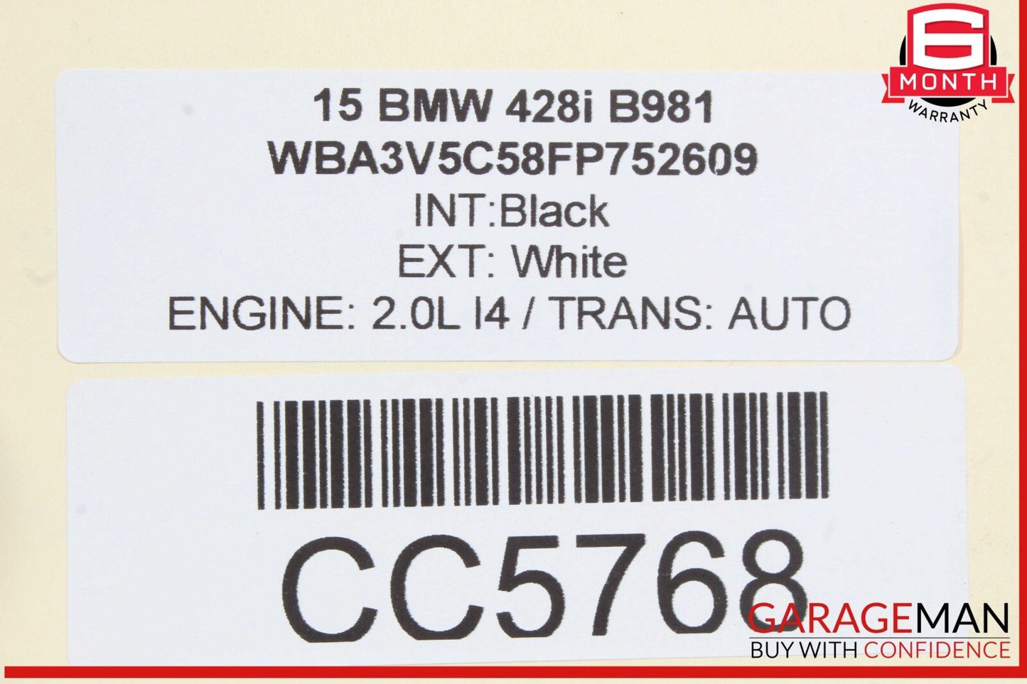 14-20 BMW 428i 435i Dash Dashboard Instrument Panel Trim Cover Assembly OEM