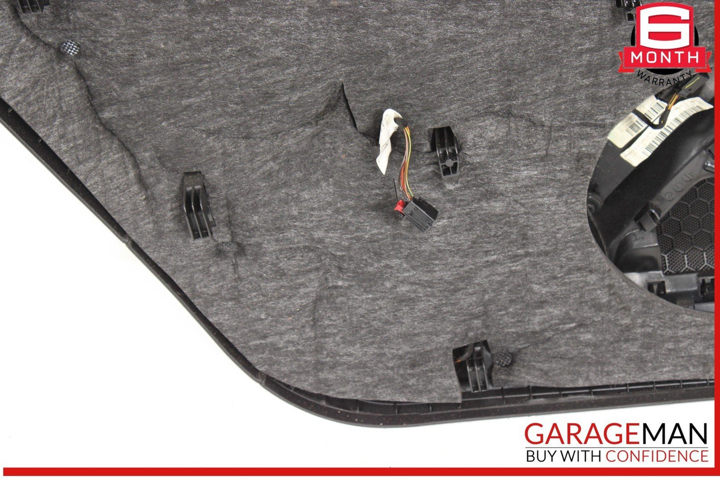 10-16 Porsche Panamera 970 GTS Rear Right Interior Door Panel Leather OEM