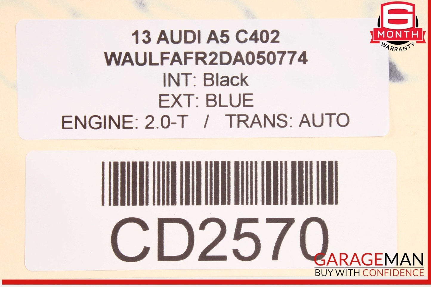 12-18 Audi A5 A6 A7 A8 Rear Diff Differential Axle Carrier Assembly OEM