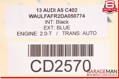 12-18 Audi A5 A6 A7 A8 Rear Diff Differential Axle Carrier Assembly OEM