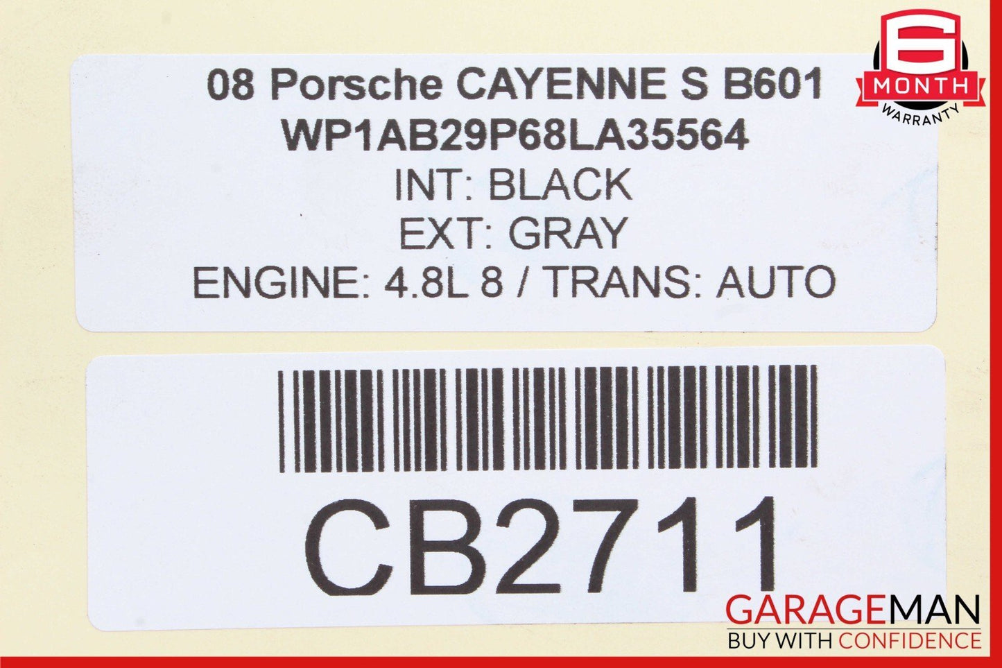 03-10 Porsche Cayenne S 955 957 Gearbox Oil Pressure Lines Pipes 7L5317801 OEM