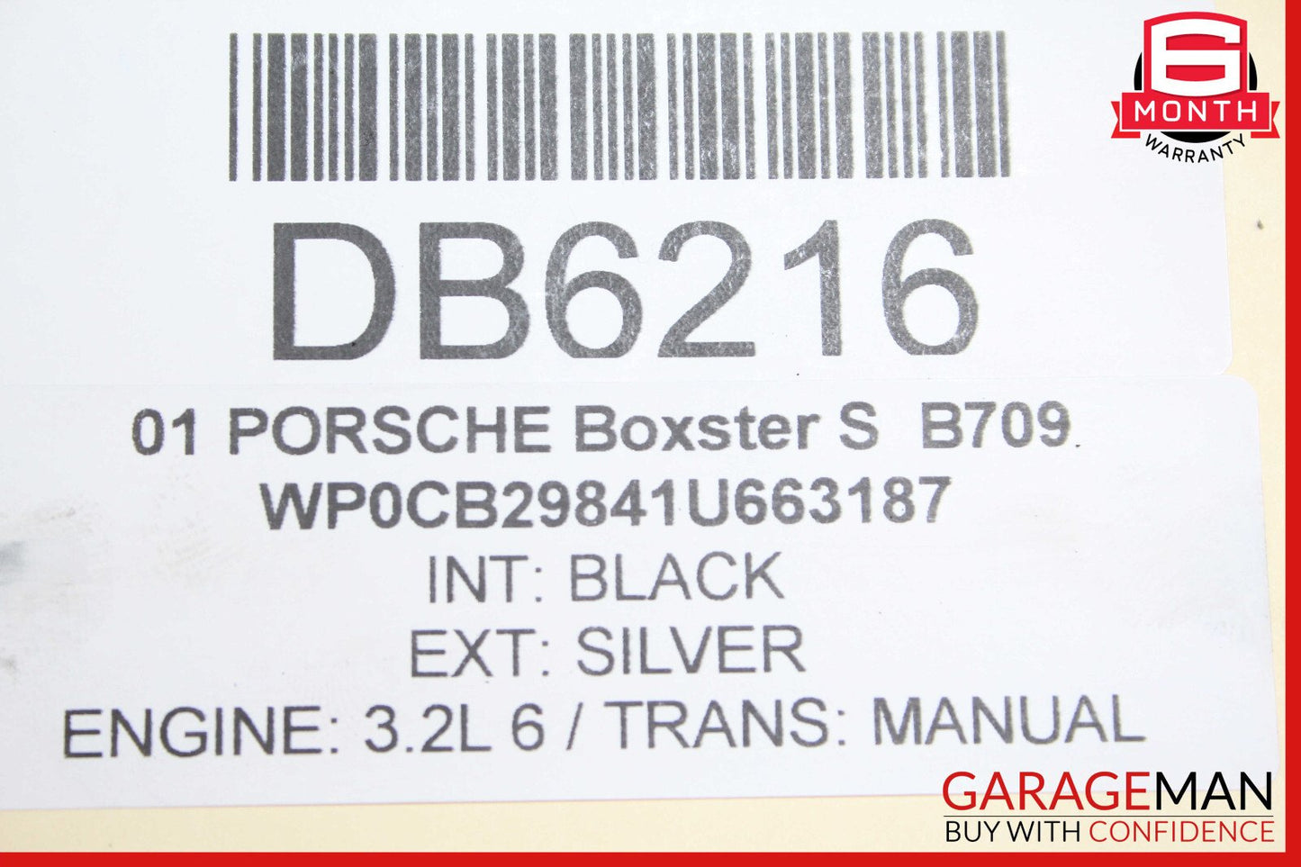97-04 Porsche Boxster 986 Power Steering Gear Rack and Pinion Assy OEM