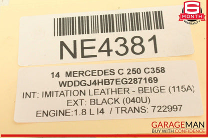 08-20 Mercedes W204 C250 Front Right Side Spindle Knuckle Wheel Hub Bearing OEM