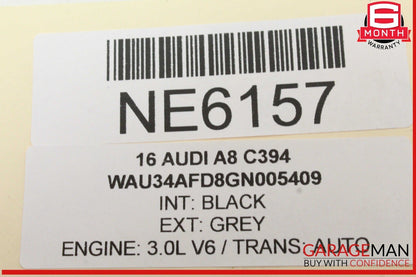 11-18 Audi A8 S8 Rear Right Side Spindle Knuckle Wheel Hub 4H0615612H OEM