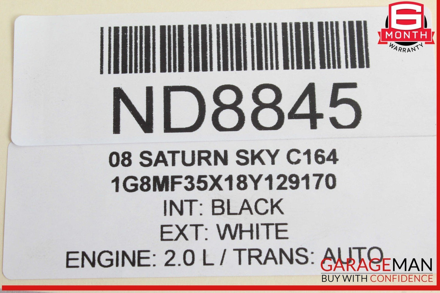 07-10 Saturn Sky Front Left or Front Right Side Lower Control Arm 15222275 OEM