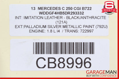 12-15 Mercedes W204 C250 SLK250 M271 1.8L Turbo Turbocharger IHI 2710903680 OEM