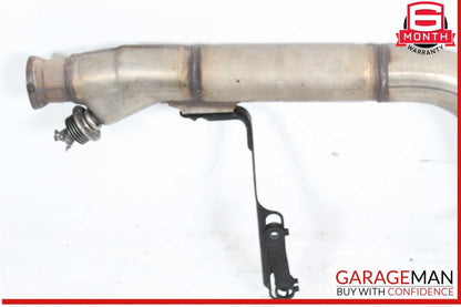 11-13 Mercedes W212 E350 Diesel Bluetec Center Exhaust Pipe Silencer OEM