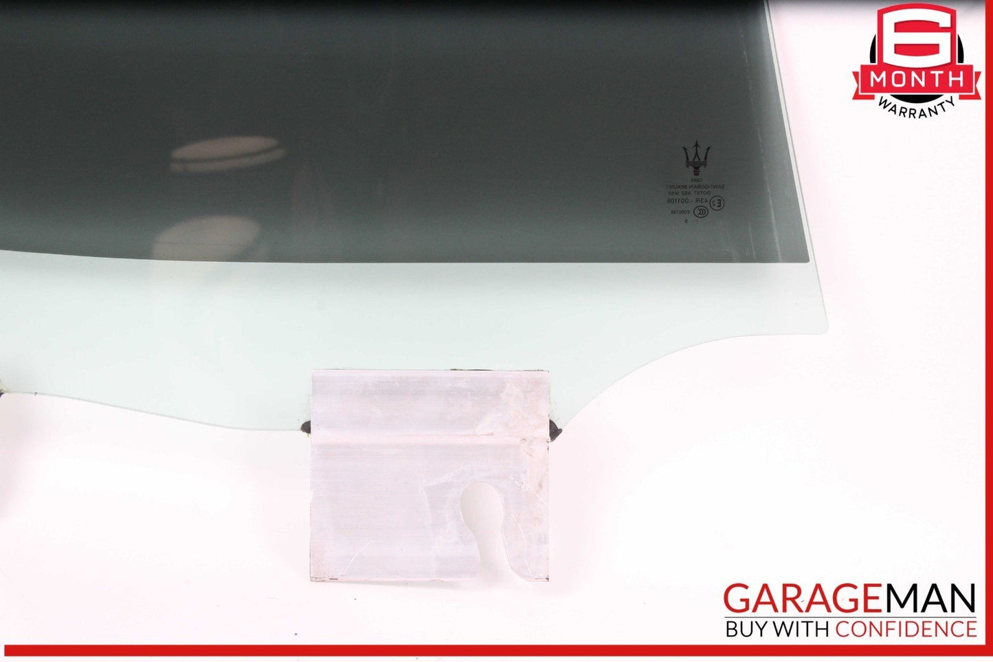 14-22 Maserati Ghibli Rear Left Driver Side Door Window Glass OEM