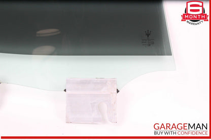 14-22 Maserati Ghibli Rear Left Driver Side Door Window Glass OEM