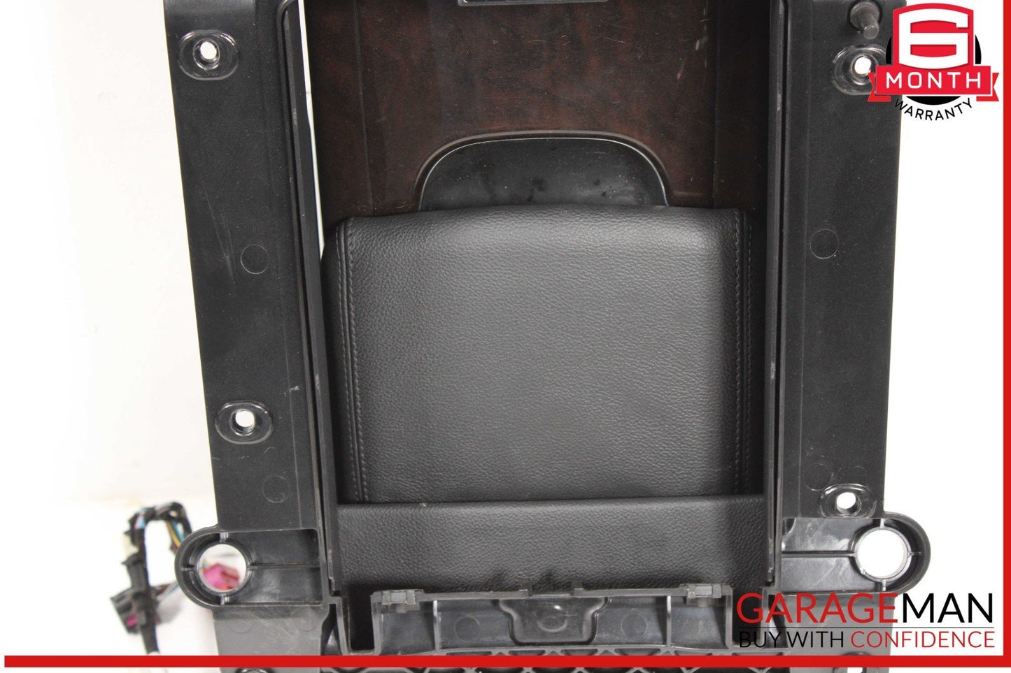 11-17 Audi A8 Rear Seat Center Console Armrest w/ Climate Controls OEM