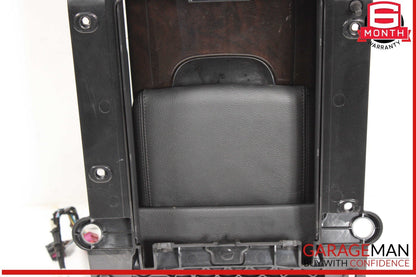 11-17 Audi A8 Rear Seat Center Console Armrest w/ Climate Controls OEM