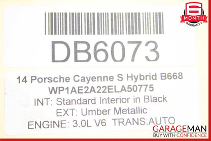 11-18 Porsche Cayenne 958 / Touareg E-Hybrid Power Steering Rack and Pinion OEM
