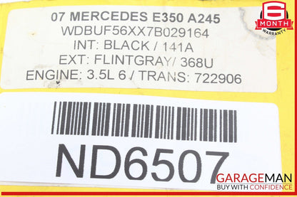 07-09 Mercedes W211 E350 E320 Front Right Side Door Rear View Mirror OEM
