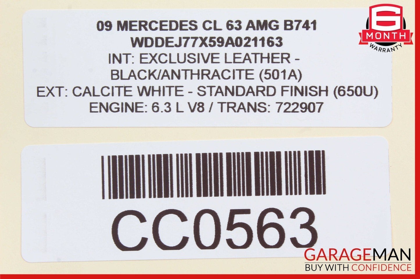 07-14 Mercedes W216 CL550 CL63 AMG Rear Center Console Storage Tray Compartment
