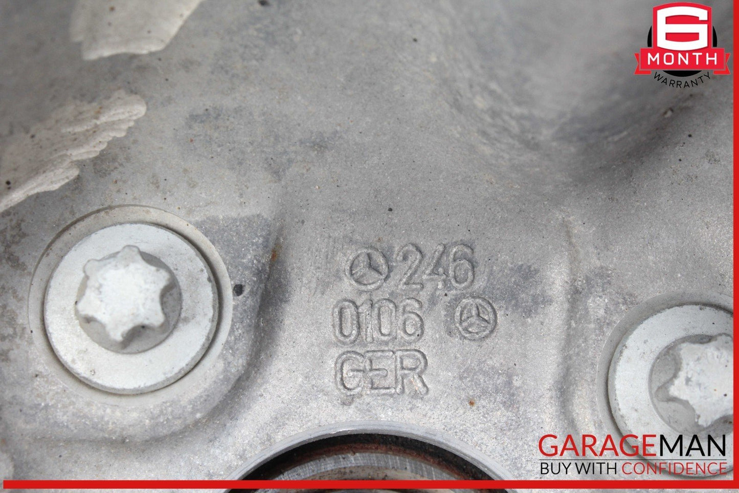 14-19 Mercedes W117 CLA250 Rear Right Side Spindle Knuckle w/ Rotor Disc OEM