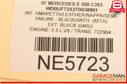 03-09 Mercedes W211 E550 E350 Sirius Satellite Radio Receiver 1698270162 OEM