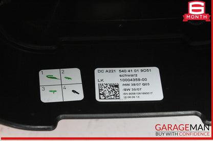 07-14 Mercedes W221 S550 Steering Column Combination Switch Assembly Black OEM