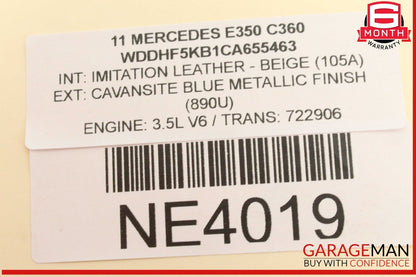 05-12 Mercedes W212 E350 ML350 Right Side Engine Camshaft Cam Shaft Intake OEM