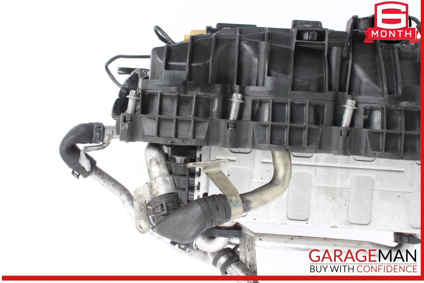 Mercedes W218 CLS550 Air Intake Manifold Distributor Engine Intercooler Radiator