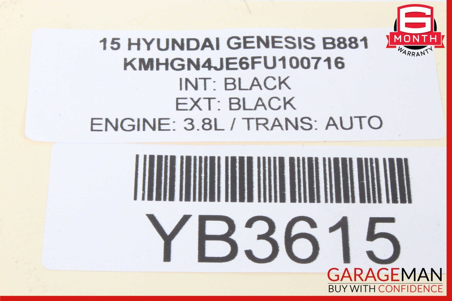 15-17 Hyundai Genesis G80 Telematic Body Control Module OEM