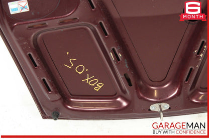05-12 Porsche Boxster 987 Rear Trunk Lid Cover Panel OEM