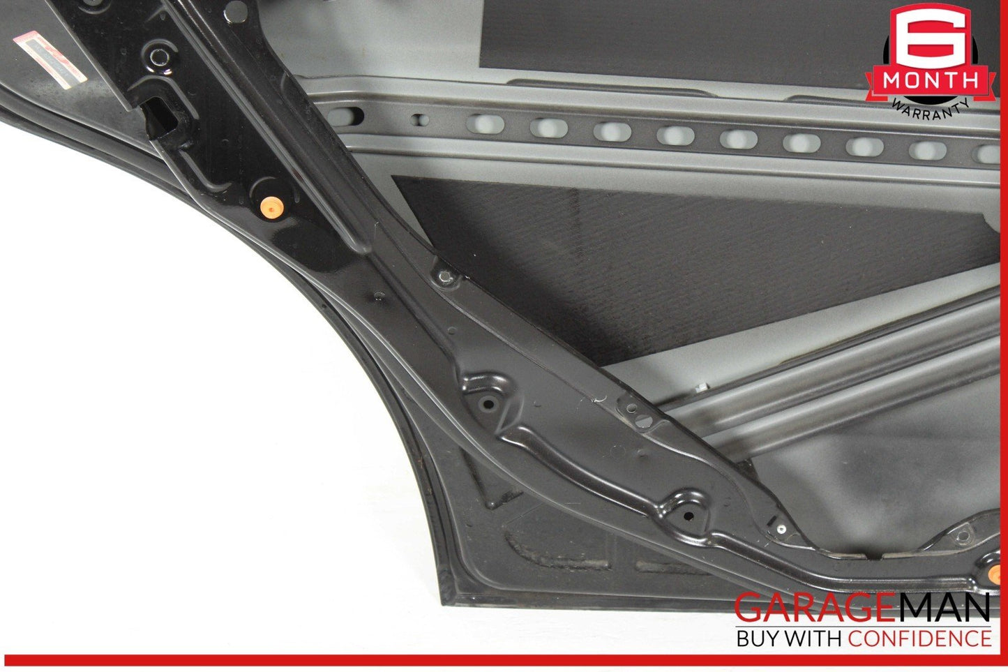 10-16 Mercedes W212 E350 E63 AMG Sedan Rear Left Side Door Shell Black OEM
