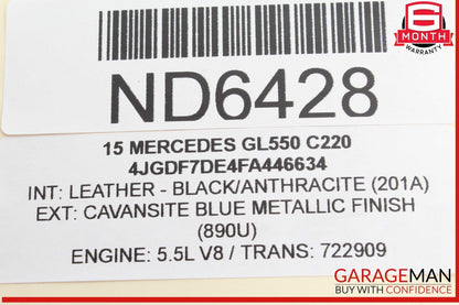 12-19 Mercedes X166 GL550 GLE350 Rear Left Driver Side Lower Control Arm OEM