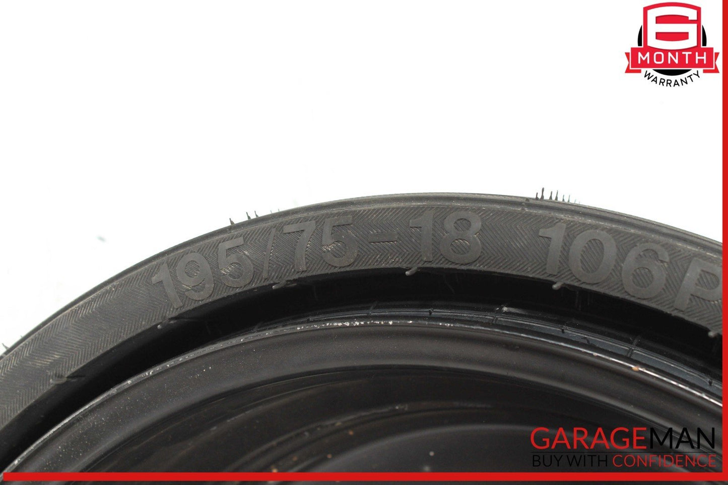09-17 Audi SQ5 Q5 Emergency Spare Wheel Rim Tire 6 x 18 ET32 OEM